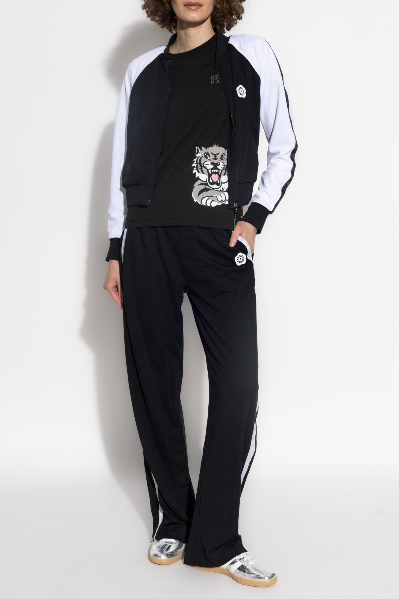Tシャツ・カットソー KENZO Men T Shirts FF58TS4814SG99J Black Kenzo By Verdy Collection Men's Oversized T-Shirt Black